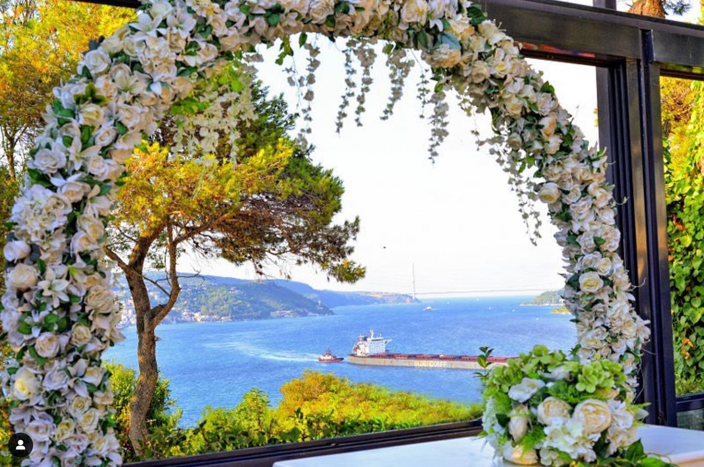 İstanbul Düğün Mekanı :  Çamlık Garden Tarabya