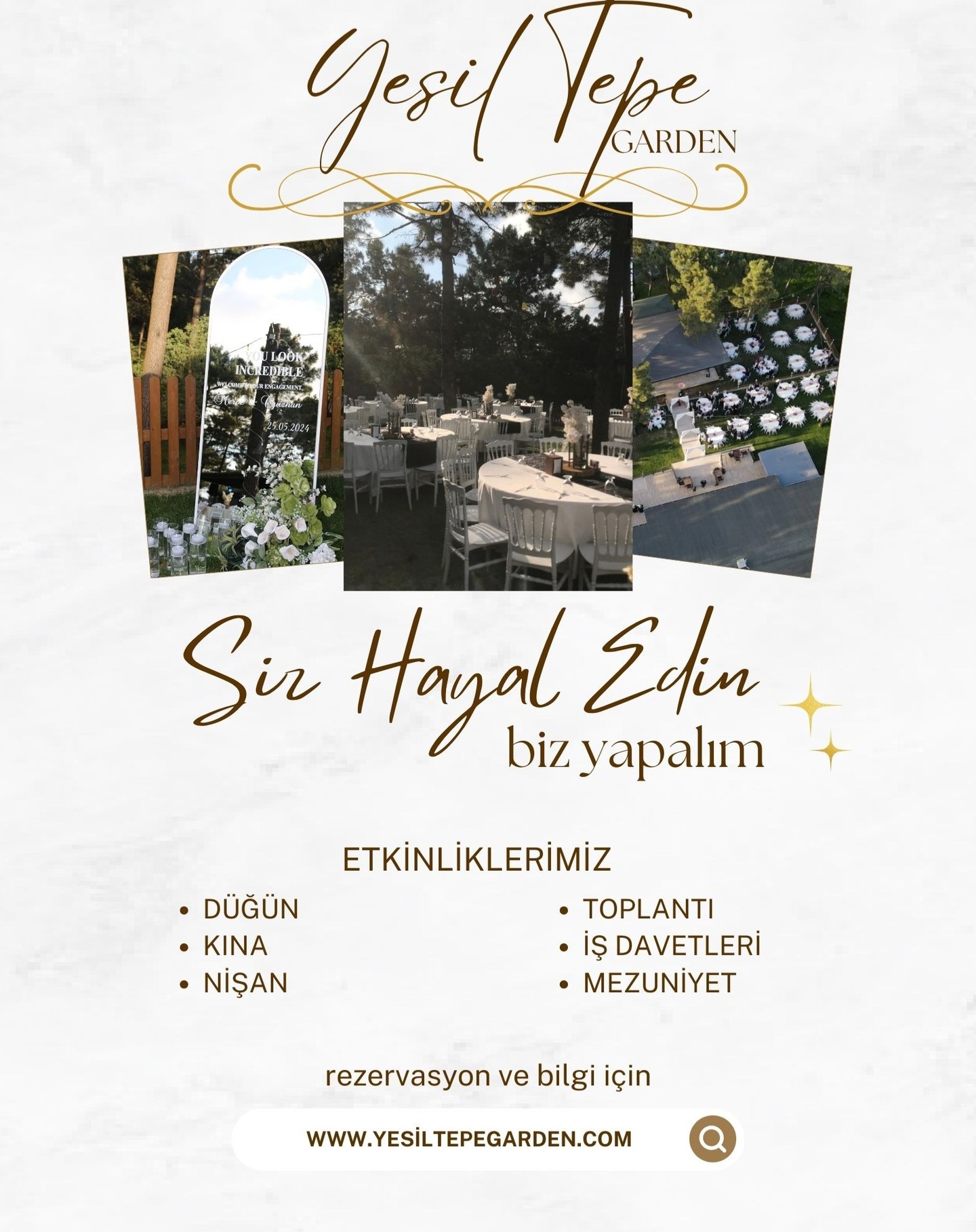 İstanbul Düğün Mekanı : Yeşiltepe Garden